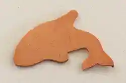 whale copper shape