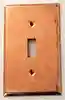 Standard single toggle switchplate