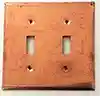 Standard double toggle switchplate
